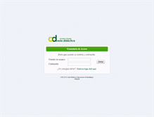 Tablet Screenshot of privado.auladidactica.com